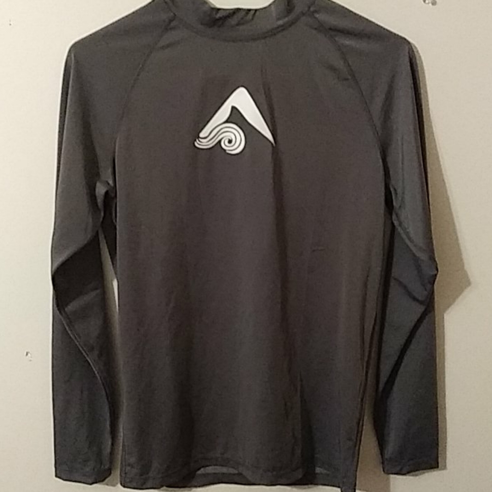 Kanu Surf Long Sleeve Spandex Mens Shirt Size S
